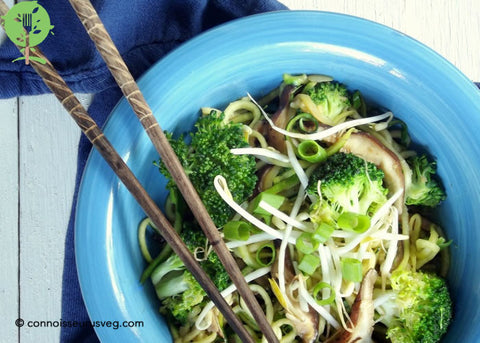 Zucchini Noodle Lo Mein